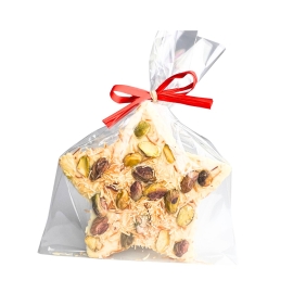 Gwiazdka czekolada biała a'la Dubaj- pistacja, ciasto kataifi 40g